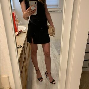 Sunday Best from Aritzia black mini skirt